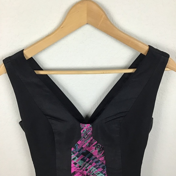 J Mendel Paris Dress Silk Print Sheath - Picture 2 of 9